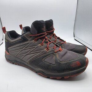 The North Face Ultra Fastpack II GTX Mens Size 12 Black Red Athletic Shoes